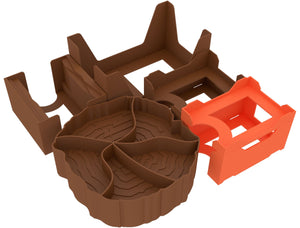 Feldherr Organizer Insert for Parks (sleeved) - core game box