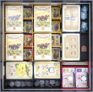 Feldherr Organizer Insert for Great Western Trail Second Edition + expansion / Argentina