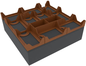 Feldherr bandeja de espuma set + Organizer inserto para Runescape Kingdoms: Shadow of Elvarg - caja del juego principal