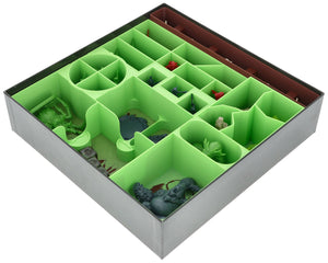 Feldherr Organizer Insert for HeroQuest (2021) - Jungles of Delthrak - board game box