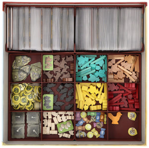 Feldherr Organizer Insert for Agricola 15 Anniversary Edition - Board Game Box