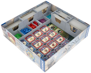 Feldherr Organizer Insert with 3D Tokens Upgrade Set for Anno 1800 + The Expansion - core game box