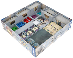 Feldherr Organizer Insert with 3D Tokens Upgrade Set for Anno 1800 + The Expansion - core game box