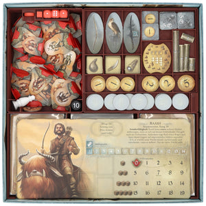 Feldherr Organizer Insert for Legends of Andor: The Distant Land / Die Legenden von Andor: Das ferne Land - Board Game Box