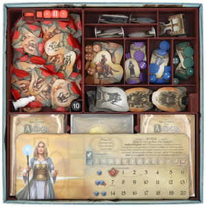 Feldherr Organizer Insert for Legends of Andor: The Distant Land / Die Legenden von Andor: Das ferne Land - Board Game Box