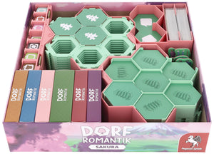 Feldherr Organizer Insert incl. tile holders for Dorfromantik: Sakura - board game box