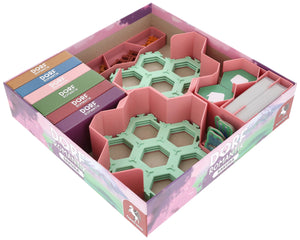 Feldherr Organizer Insert incl. tile holders for Dorfromantik: Sakura - board game box