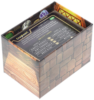 Feldherr Organizer Insert for Gloomhaven: Buttons & Bugs - caja de juego de mesa