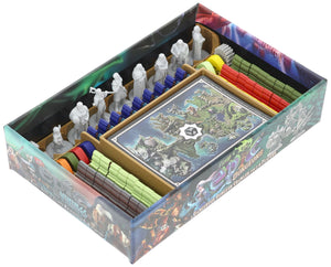 Feldherr Organizer Insert for Tiny Epic: Game of Thrones - Deluxe Edition + Ice and Fire - Board Game Box
