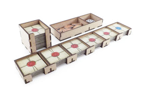Boardgame Organizer Insert for The Voyages of Marco Polo and expansions Agents of Venice and The New Characters