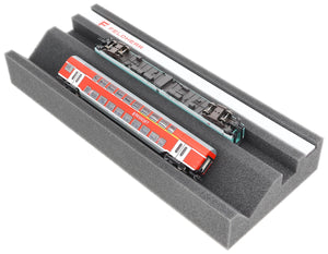 Premium Locomotive Bench TT Scale with Magnetic Strip and Additional Maintenance Shaft – Ideal for TT Models