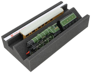 Premium Locomotive Bench H0 / 00 Scale with Magnetic Strip and Additional Maintenance Shaft – Ideal for H0 & 00 Models