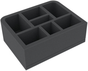 QS050A001 Feldherr Quarter-Size foam tray for Warcry - 7 compartments