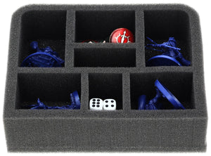 QS050A001 Feldherr Quarter-Size foam tray for Warcry - 7 compartments