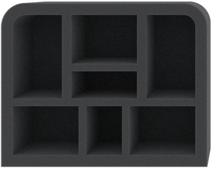 QS050A002 Feldherr Quarter-Size foam tray for Warhammer Underworlds - 7 compartments