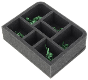QS050A002 Feldherr Quarter-Size foam tray for Warhammer Underworlds - 7 compartments