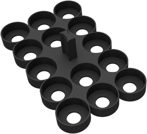 Feldherr paint racks + token trays for 4L Really Useful Boxes - 56 Citadel Paint Pots (12 ml) + game material