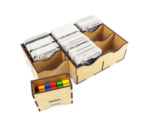 Boardgame Organizer Insert for Roll for the Galaxy and expansion Ambition
