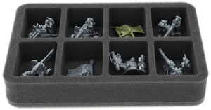 HS050A168 Feldherr foam tray for Astra Militarum - 8 Compartments