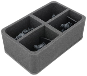HS100A022 Feldherr foam tray for Empire of Man - 4 Compartments