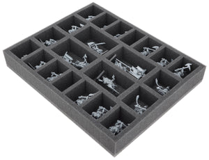 FS050A132 Feldherr foam tray for Beastmen Brayherds - 22 Compartments
