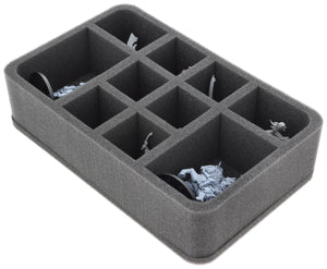 HS070A068 Feldherr foam tray for Warcrow - 10 Compartments