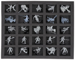 FS050A135 Bandeja de espuma Feldherr para Warcrow - 25 compartimentos