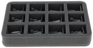HS045A036 Feldherr foam tray for Warriors of Chaos - 12 Compartments
