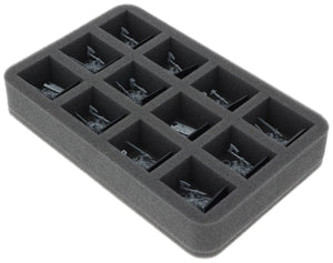 HS045A036 Feldherr foam tray for Warriors of Chaos - 12 Compartments