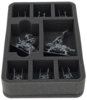 HS050A158 Feldherr foam tray for Warriors of Chaos - 8 Compartments