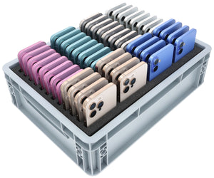 Smartphone Storage Box for Schools – Organization and Security for Up to 48 Devices