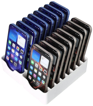 Feldherr mobile phone holder / smartphone parking space for classrooms - 16 smartphones