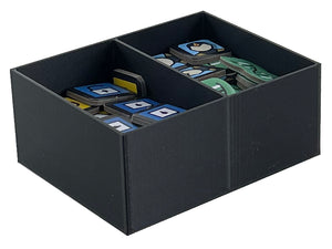 Feldherr Storage Boxes TCHS105 + 3 token holders for Marvel United: X-Men - Kickstarter Uncanny Pledge - cards with sleeves + tokens