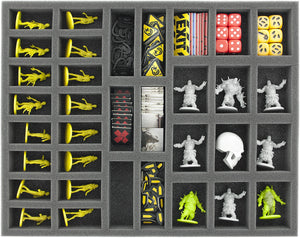 Transporter with 2 storage boxes for more than 540 Zombicide figures and accessories