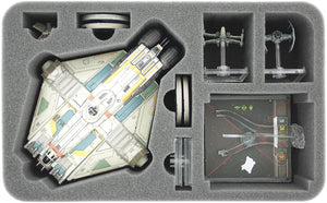 Transporter con 2 cajas de almacenamiento para Star Wars X-Wing Empire y Rebels