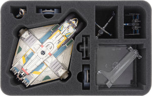 Transporter con 2 cajas de almacenamiento para Star Wars X-Wing Empire y Rebels