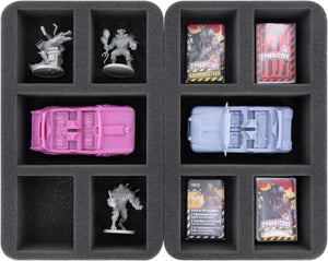 Feldherr Transporter Set para Zombicide: 2nd Edition - juego principal + Washington Z.C. + Fort Hendrix + Reboot Box + 6 compras opcionales