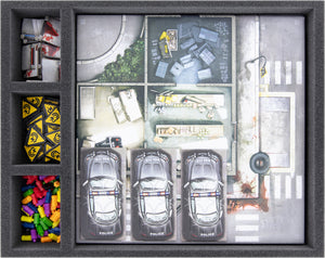 Feldherr Transporter Set para Zombicide: 2nd Edition - juego principal + Washington Z.C. + Fort Hendrix + Reboot Box + 6 compras opcionales
