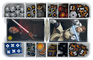 Feldherr MINI PLUS bag with Organizer Inserts for Star Wars: Shatterpoint - 1140 cards + game material