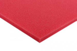 AABA020red 500 mm x 250 mm x 20 mm colored foam for Shadowboard red