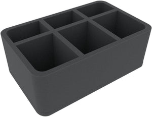 HS100A015 Feldherr Half-Size foam tray for T’au Empire - 6 compartments