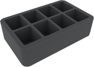 HS070A058 Feldherr foam tray for Legions Imperialis - 8 compartments
